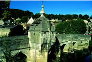 Bradford on Avon Town Bridge and Gaol - 20mins from Barn Cottages at Lacock Holiday Cottages