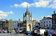 Devizes Market Place - a short drive from Barn Cottages at Lacock Holiday Cottages