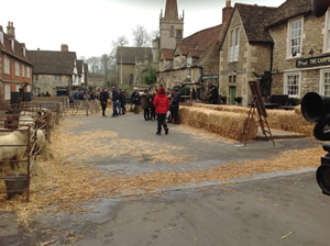 Downton Abbey filming 