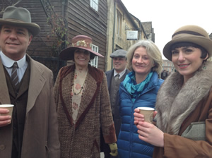 Downton Abbey filming 